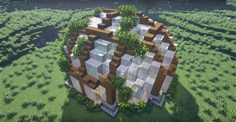 Minecraft Dome Green house Ideas and Design