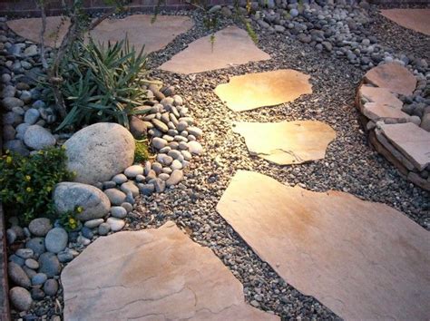 backyard xeriscape with rocks at DuckDuckGo Xeriscape Front Yard ...