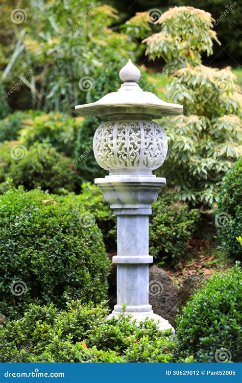 Japanese Garden Lamp Stock Photography - Image: 30629012