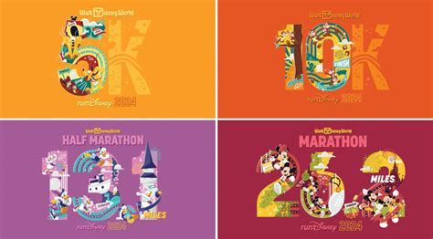 FIRST LOOK at 2024 Walt Disney World Marathon Weekend Mickey & Friends Race Themes - Disney by Mark