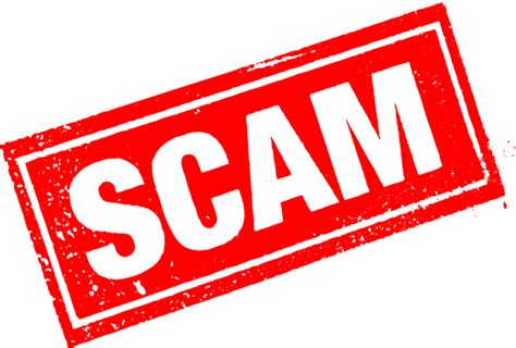 Scam Stamp (PNG Transparent) | OnlyGFX.com