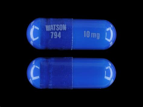 capsule BLUE watson 794 10 mg Images - Dicyclomine Hydrochloride - dicyclomine hydrochloride ...