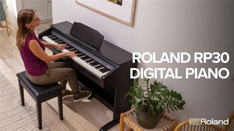 Roland RP30 Digital Piano - Rock.ma - YouTube