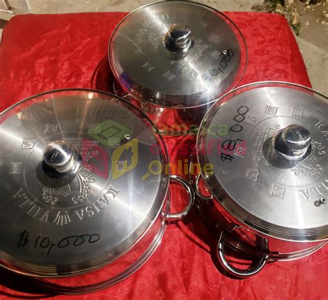 For Sale: BRAND NEW!!! Stainless Steel Switzerland High Pots - Portmore