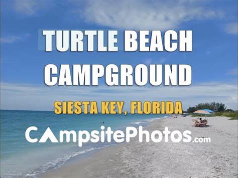 Turtle Beach Campground - Siesta Key, Florida - YouTube