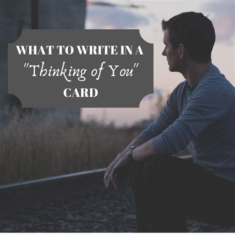 Thinking of You Messages: What to Write in a Card | Holidappy