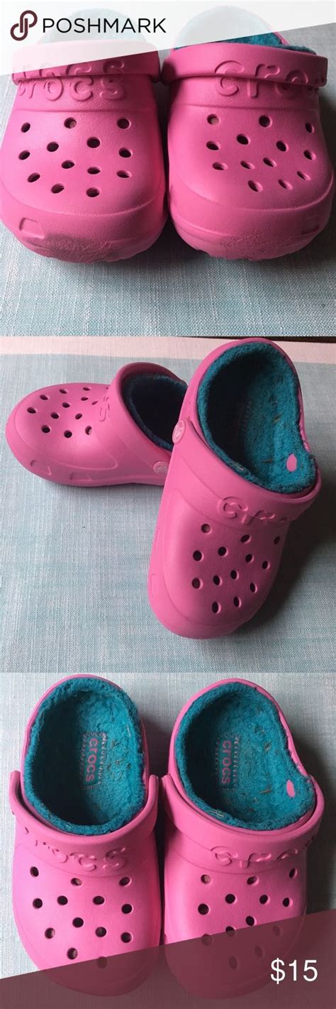 Pink crocs | Pink crocs, Lined crocs, Crocs