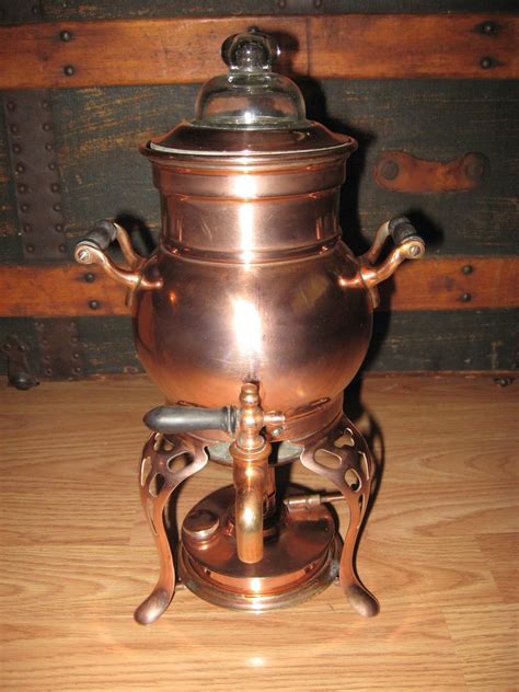 1906 Landers Frary Clark copper coffee Percolator antique great working conditio -- Antique ...