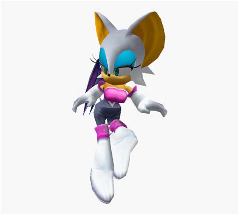 Rouge The Bat Sonic Adventure 2 Model, HD Png Download - kindpng