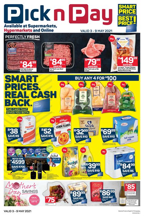 Pick n Pay Specials 3 May 2021 | Pick n Pay Catalogue | Pnp Specials