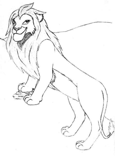 Simba-Scar...kind of... by Memeteka on DeviantArt