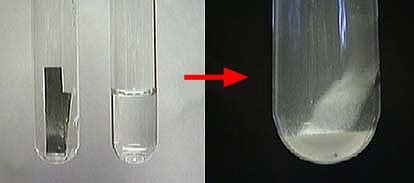 Signs of a Reaction - Formation of a Precipitate