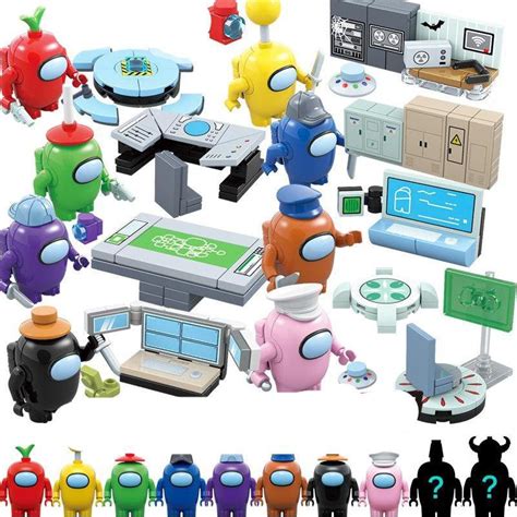 New Among Us Game Set Minifigures Building Toy