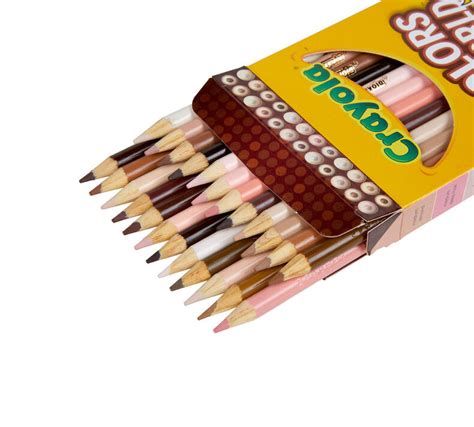 Colors of the World Skin Tone Colored Pencils, 24 Count | Crayola