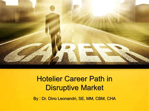 Capita selecta hotelier career path in disruptive market 22 okt 2021 | PPT