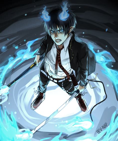 Okumura Rin - Ao no Exorcist - Image by Bev-nap #2138250 - Zerochan Anime Image Board | Blue ...