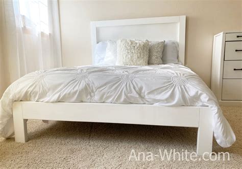 Super Simple Bed Frame [Queen, Full and Twin Sizes] | Ana White