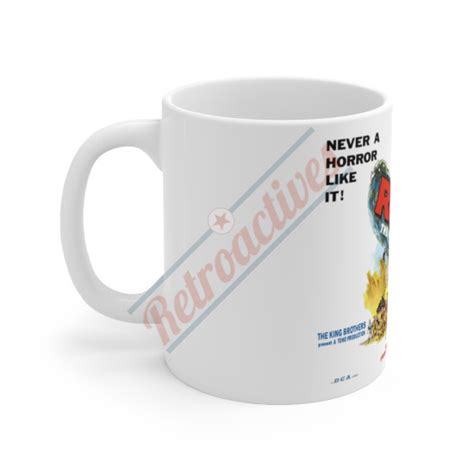 Rodan Vintage Movie Poster 11oz Ceramic Coffee Mug - Godzilla Movie ...