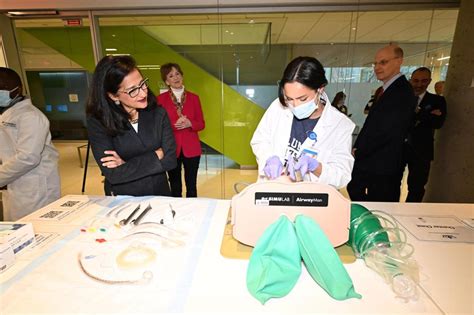 Incoming Columbia University President Minouche Shafik Visits CUIMC | Columbia University Irving ...