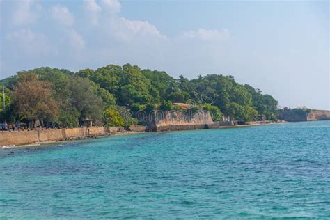 Fort Frederick Overlooking Trincomalee at Sri Lanka Stock Photo - Image of fortress, panorama ...