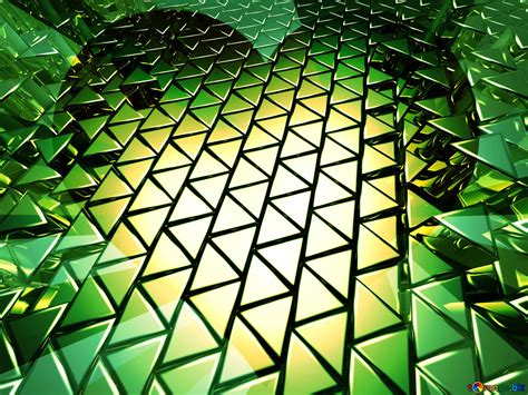 3D abstract geometric volumetric triangle gold metal background Love ...