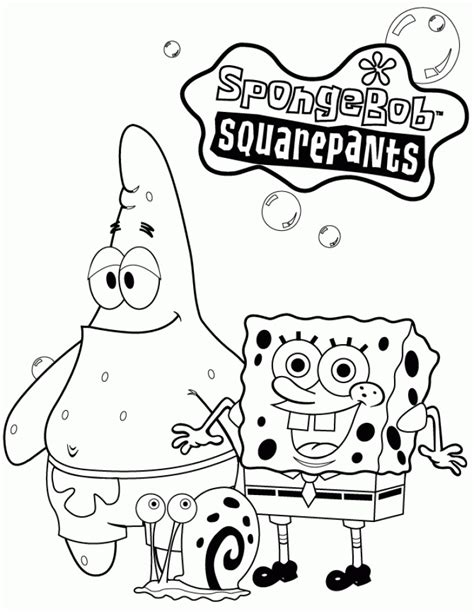 20+ Free Printable Spongebob Squarepants Coloring Pages - EverFreeColoring.com