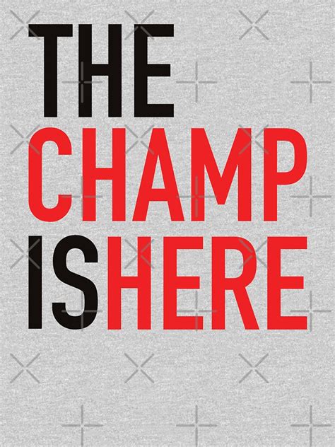 "The Champ is Here" Pullover Hoodie for Sale by osotshirts | Redbubble