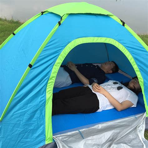 2-3 Man Person Pop-Up Tent Family Festival Camping Beach Garden Kids Sun Shelter | eBay