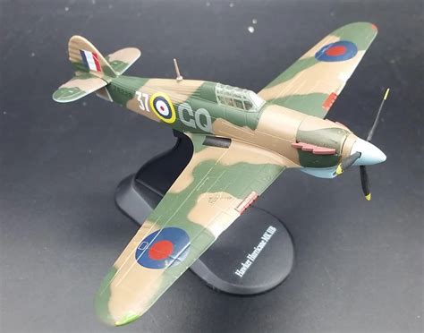 Value rare AMER 1:72 World War II Hurricane MK2 fighter model Alloy aircraft model Collection ...