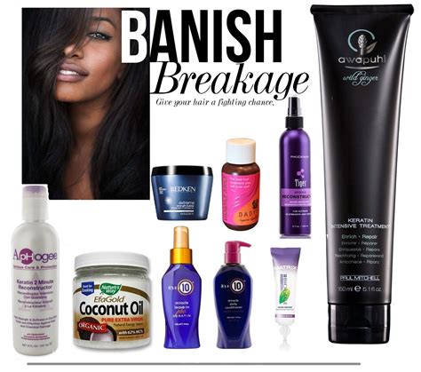 Banish Breakage | Products that destroy hair breakage. | Relaxed hair care, Relaxed hair regimen ...