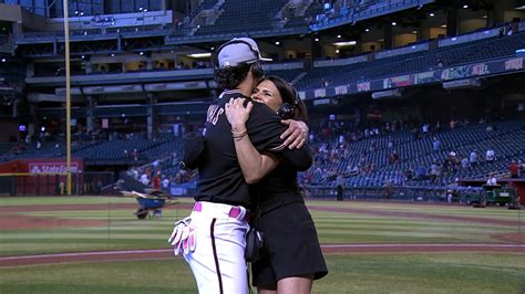 Alek Thomas and his mother on his special MLB debut | 05/08/2022 | MLB.com