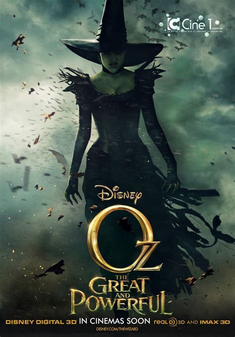 OZ THE GREAT AND POWERFUL Character Poster!