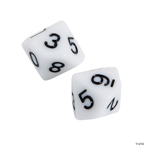 10 Sided Dice - 10 Pc. | Oriental Trading