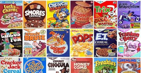 80s Cereal - Sweet and Crunchy Childhood memories - Snack History