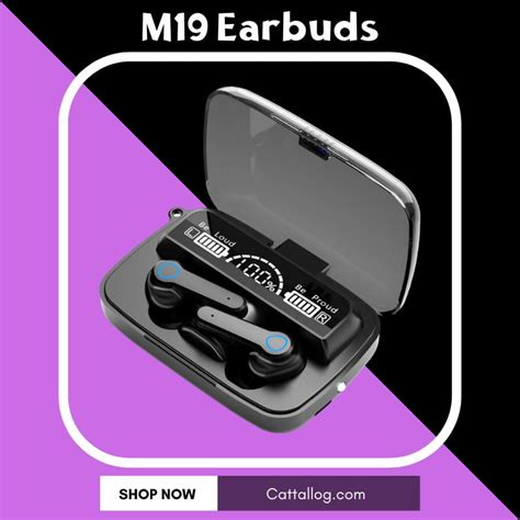 سماعة M19 TWS Wireless Earbuds - كتالوج