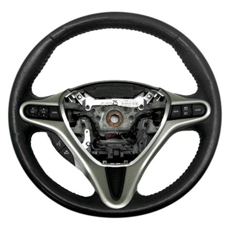 B&I® - Honda Civic 2006-2011 Steering Wheel with Black Leather