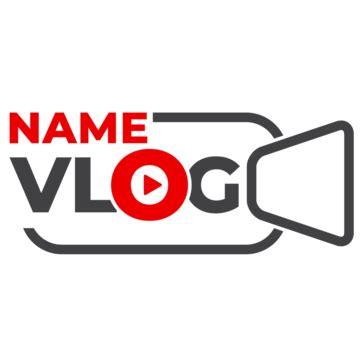 Vlog Logo Design Template Vector, Video Camera Logo, Camera Icon, Channel Logo PNG and Vector ...