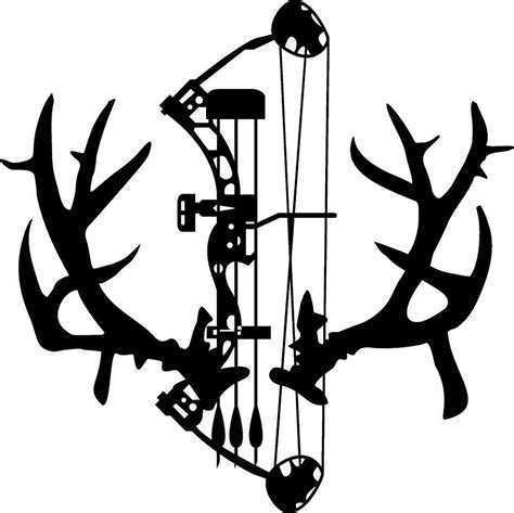 BOW and Antlers PSE Deer Hunting Archery Bear Vinyl Decal - Etsy | Bow hunting tattoos, Hunting ...