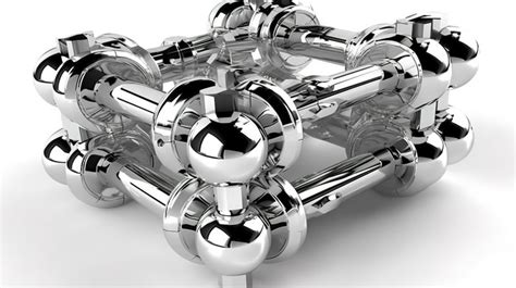 Chrome Metal Art Sculpture With Balls Backgrounds | JPG Free Download ...