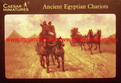 Ancient Egyptian Chariots model do sklejania Caesar Miniatures H024