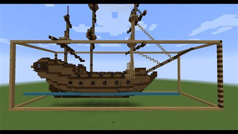 Minecraft Pirate Ship Instructions