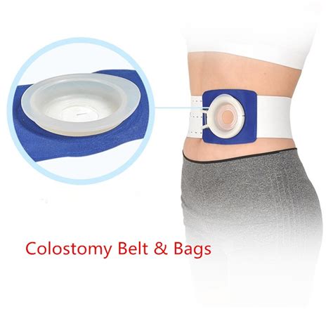 Colostomy Bags Ostomy Belt Drainable Urostomy Bag after Colostomy Ileostomy Pouch Ostomy Belt ...