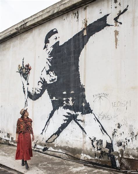 A Self-Guided Banksy Walking Tour through Bethlehem | Banksy wall art ...