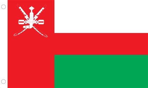 Oman World Flags - Nylon & Polyester - 2' x 3' to 5' x 8' | US Flag Store