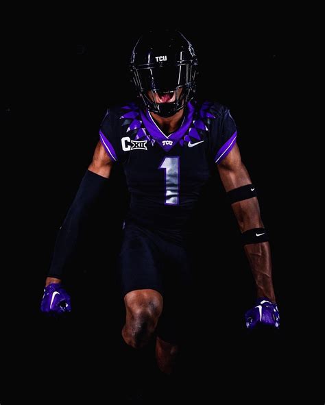 Tcu Football Uniforms Black Panther at Yvonne Pierce blog