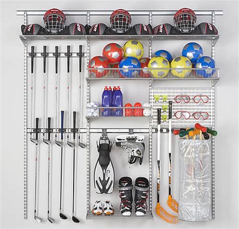 Sports Equipment Storage - Best Selling Elfa Solution