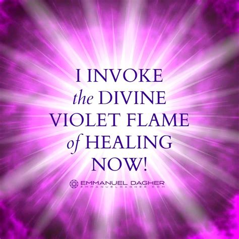 Your Miracle Blog with Emmanuel Dagher - Inspirations - Healing with the Violet Flame Spiritual ...