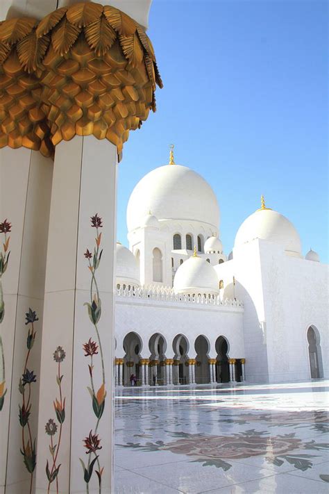 Sheikh Zayed Bin Sultan Al Nahyan Mosque, Abu Dhabi, United Arab Emirates Photograph by Manuela ...