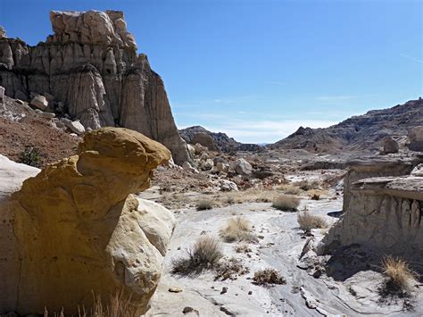 Yellow rock: the Lybrook Badlands, New Mexico