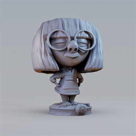 3D file Edna・3D print design to download・Cults